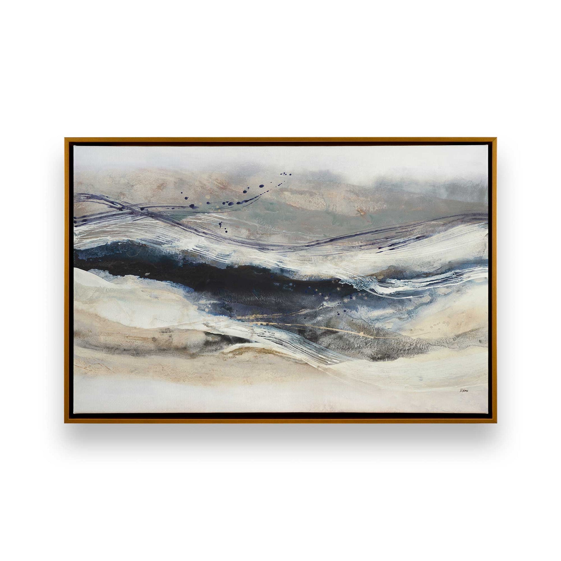 [Color:Polished Gold], Picture of art in a Polished Gold frame
