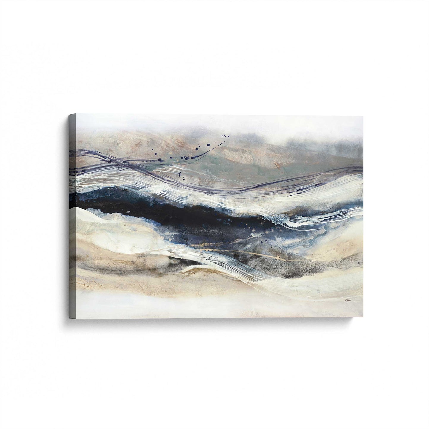 [Color:Stretched Canvas], Picture of art at an angle