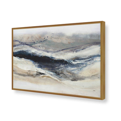 [Color:Polished Gold], Picture of art in a Polished Gold frame of the corner