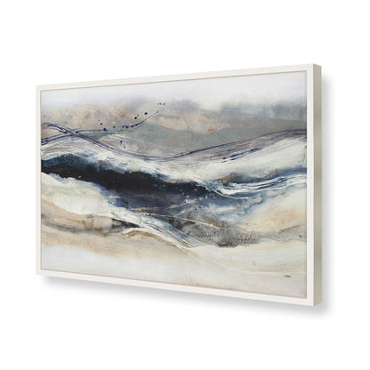 [Color:Opaque White], Picture of art in a Opaque White frame of the corner