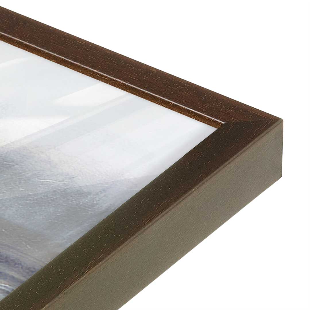 [Color:Belvinder Brown], Picture of art in a Belvinder Brown frame at an angle
