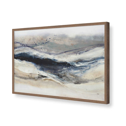 [Color:Walnut], Picture of art in a Walnut frame of the corner