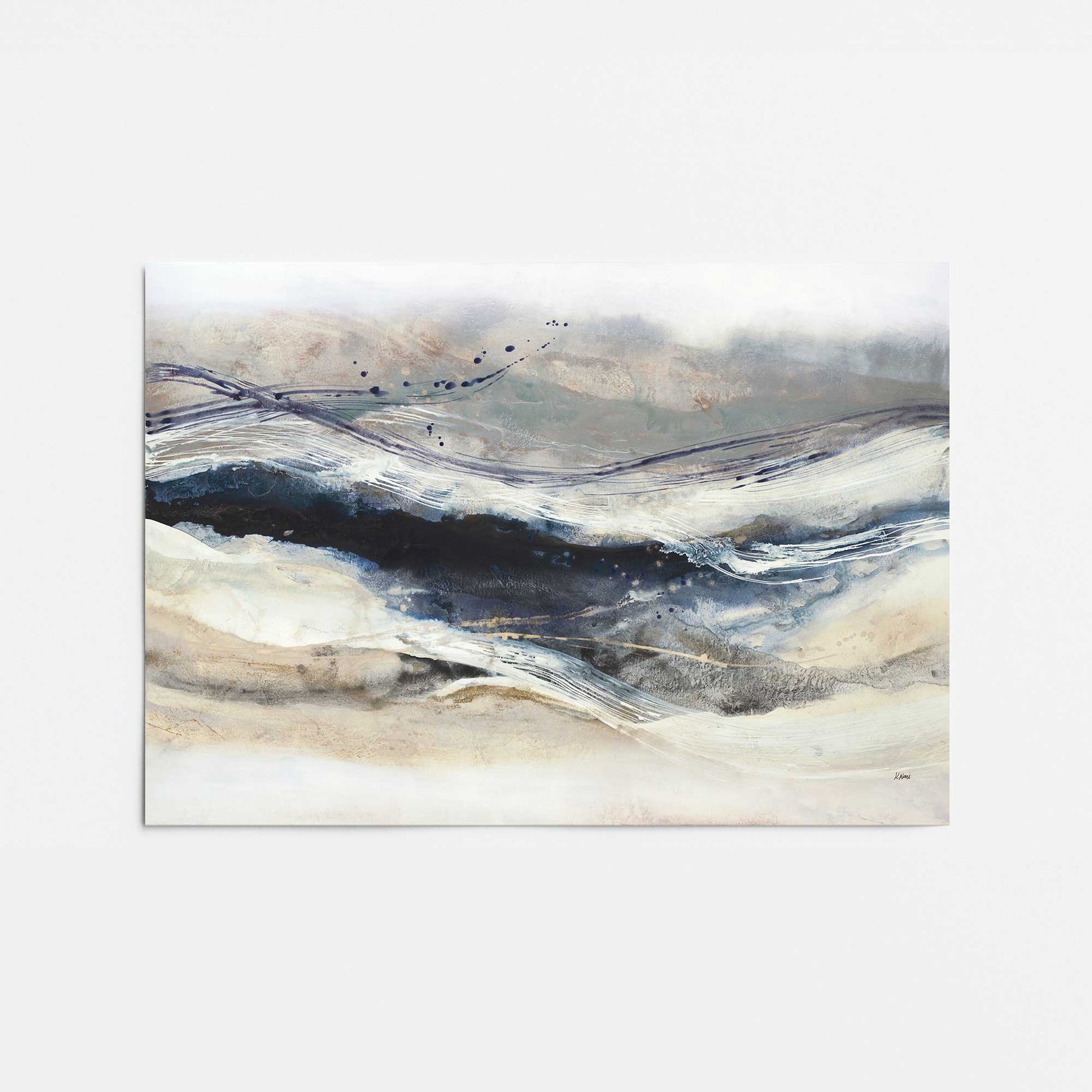 [Color:Rolled Print], Picture of close up of art