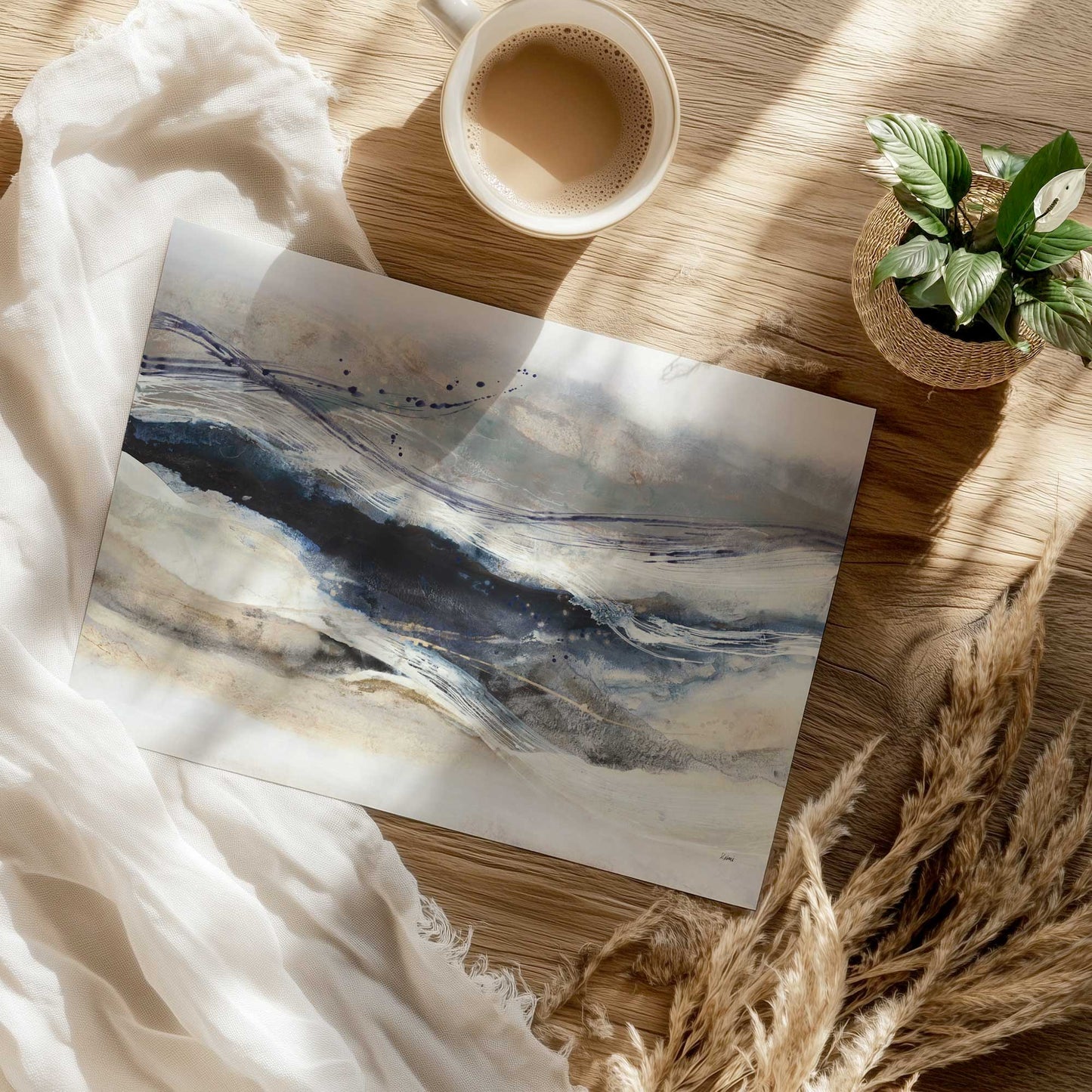 [Color:Rolled Print], Picture of close up of art