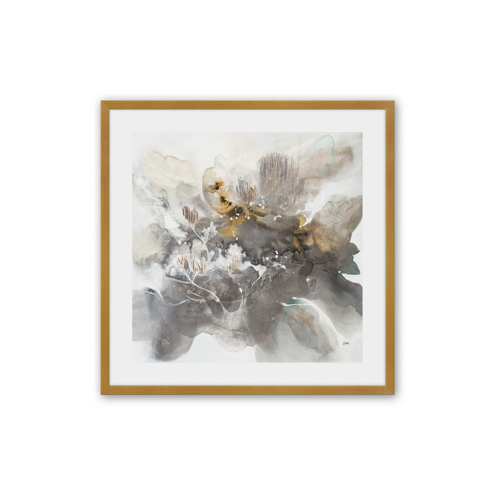 [Color:Polished Gold], Picture of art in a Polished Gold frame