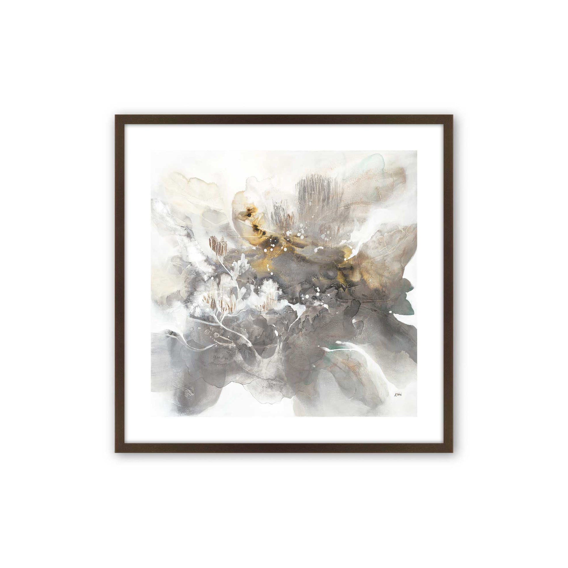 [Color:Espresso], Picture of art in a Espresso frame