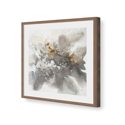 [Color:Walnut], Picture of art in a Walnut frame of the corner