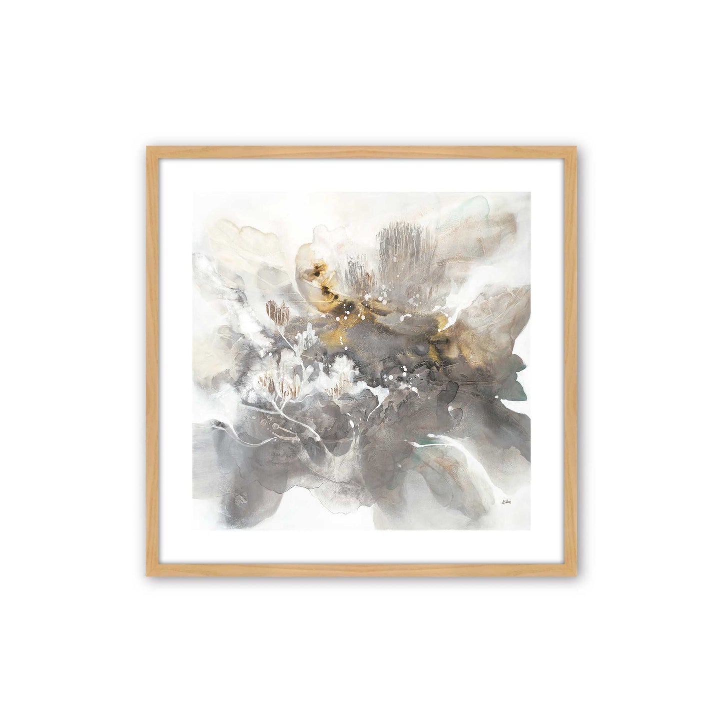 [Color:American Maple], Picture of art in a American Maple frame