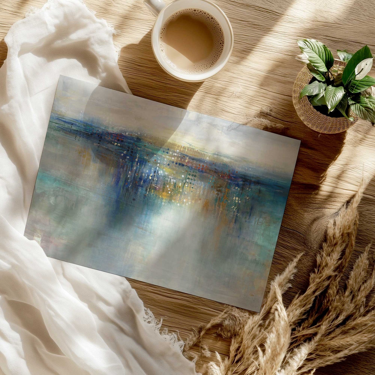 [Color:Rolled Print], Picture of close up of art