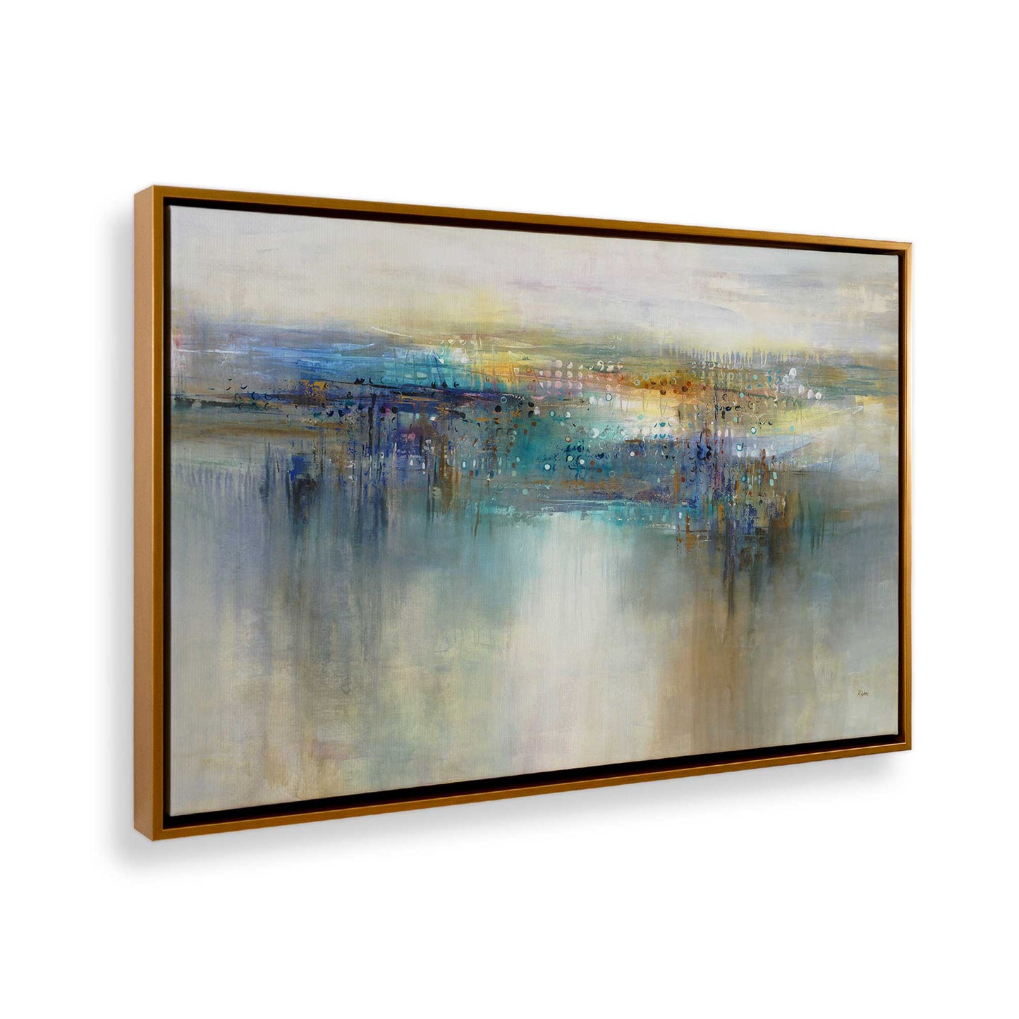 [Color:Polished Gold], Picture of the corner of the art