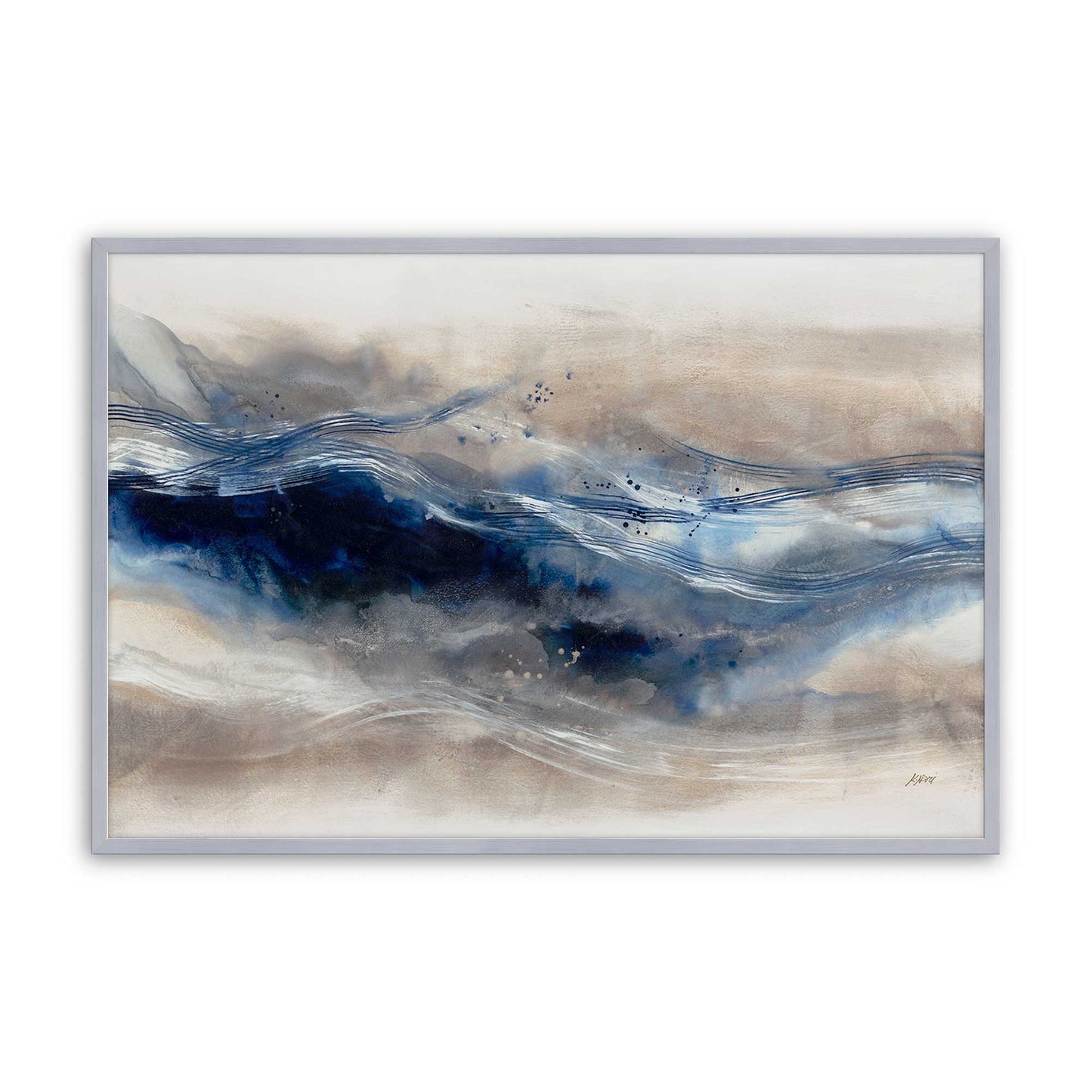 [Color:Polished Chrome], Picture of art in a Polished Chrome frame