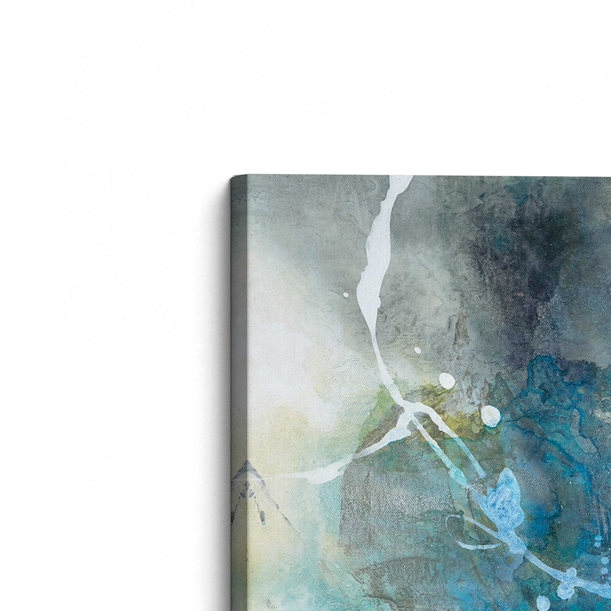 [Color:Stretched Canvas], Picture of the corner of the art