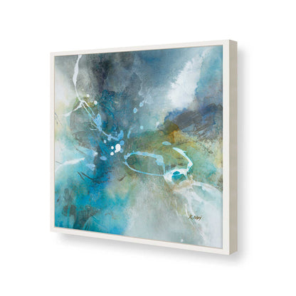 [Color:Opaque White], Picture of art in a Opaque White frame of the corner
