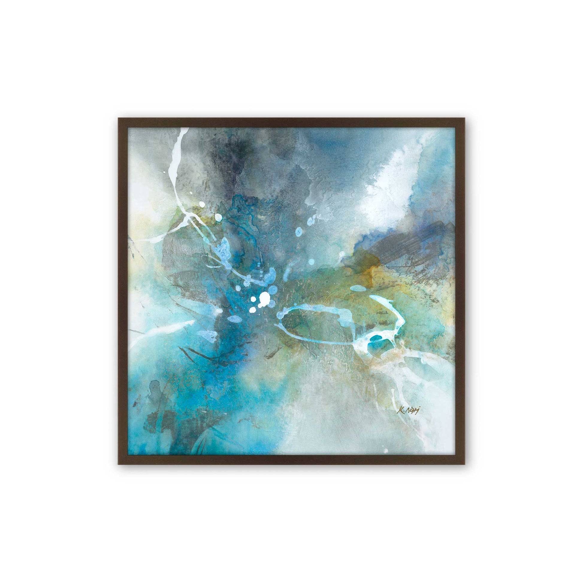 [Color:Espresso], Picture of art in a Espresso frame