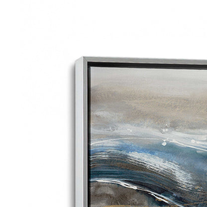 [Color:Polished Chrome], Picture of art in a Polished Chrome frame at an angle
