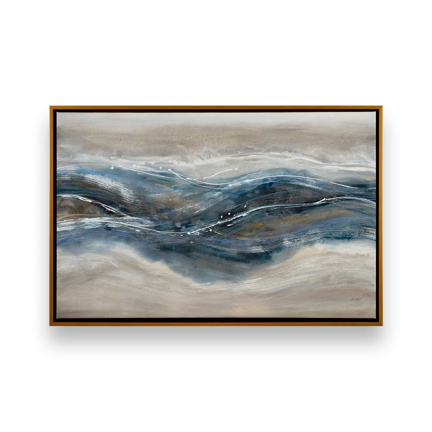 [Color:Polished Gold], Picture of art in a Polished Gold frame