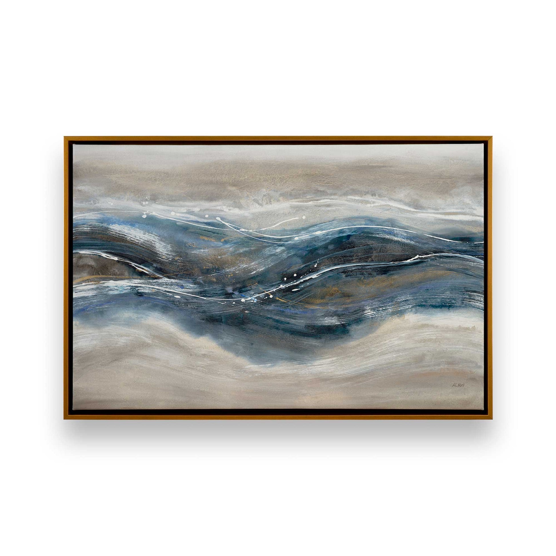 [Color:Polished Gold], Picture of art in a Polished Gold frame