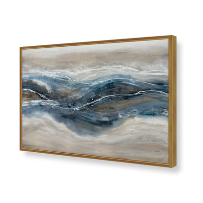 [Color:Polished Gold], Picture of art in a Polished Gold frame of the corner