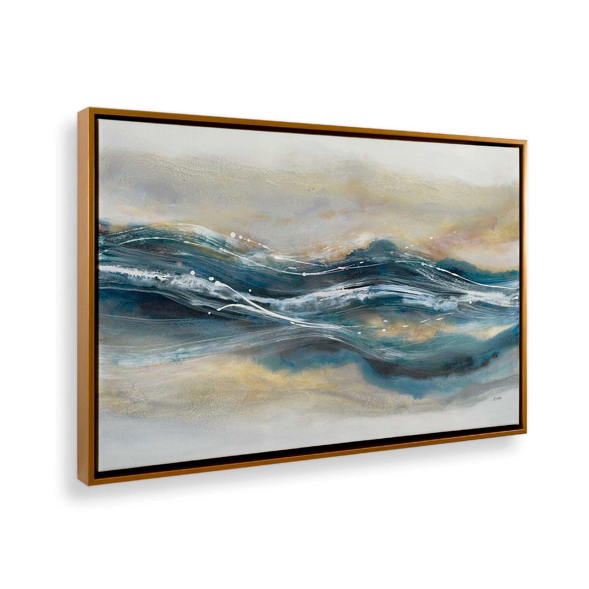 [Color:Polished Gold], Picture of the corner of the art