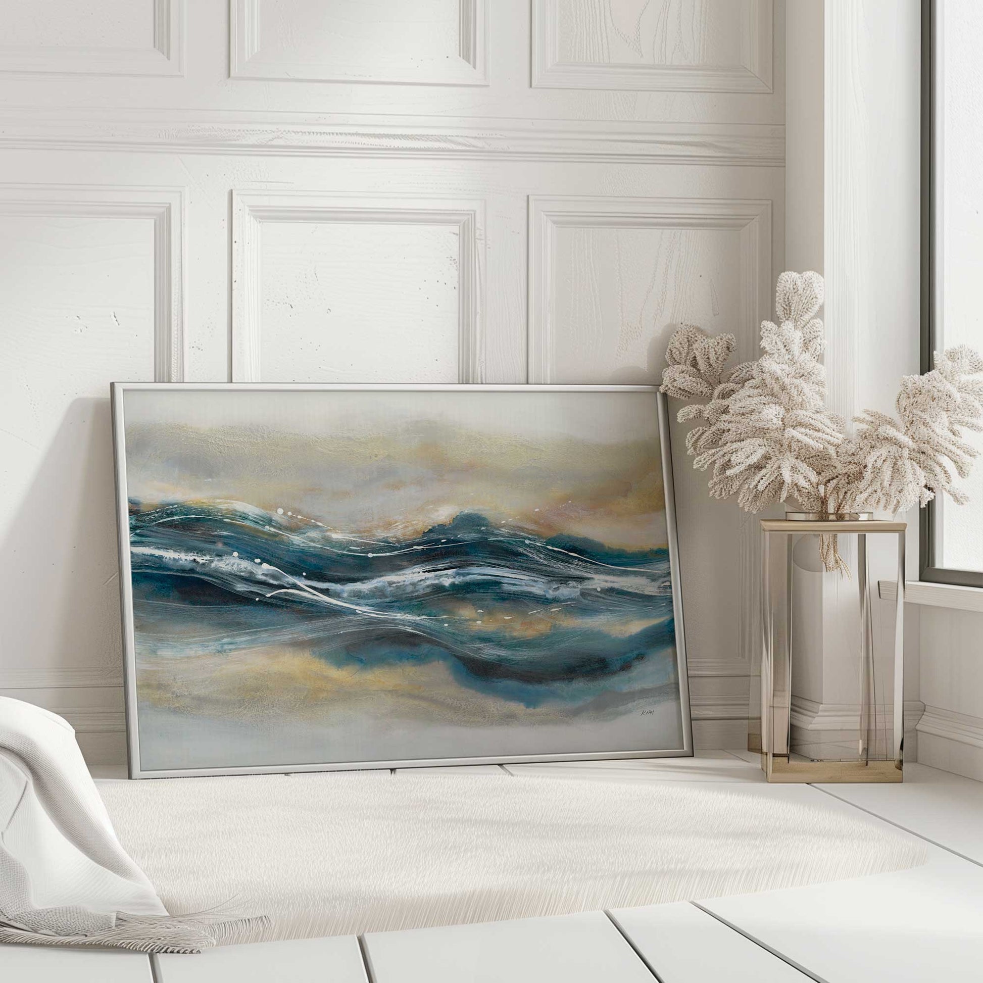 Picture of art in a room