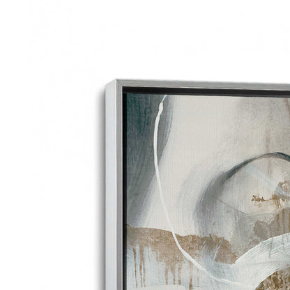 [Color:Polished Chrome], Picture of art in a Polished Chrome frame at an angle