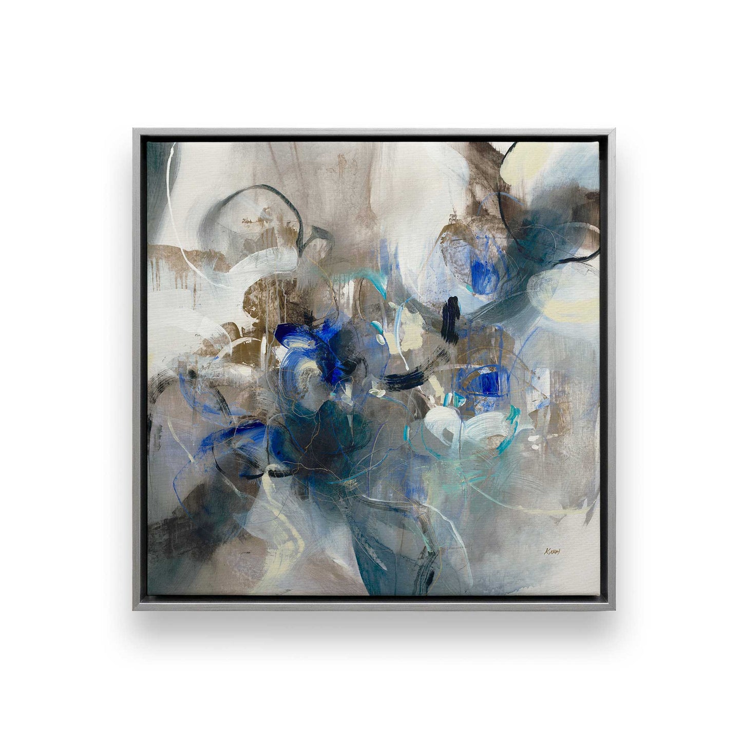 [Color:Polished Chrome], Picture of art in a Polished Chrome frame