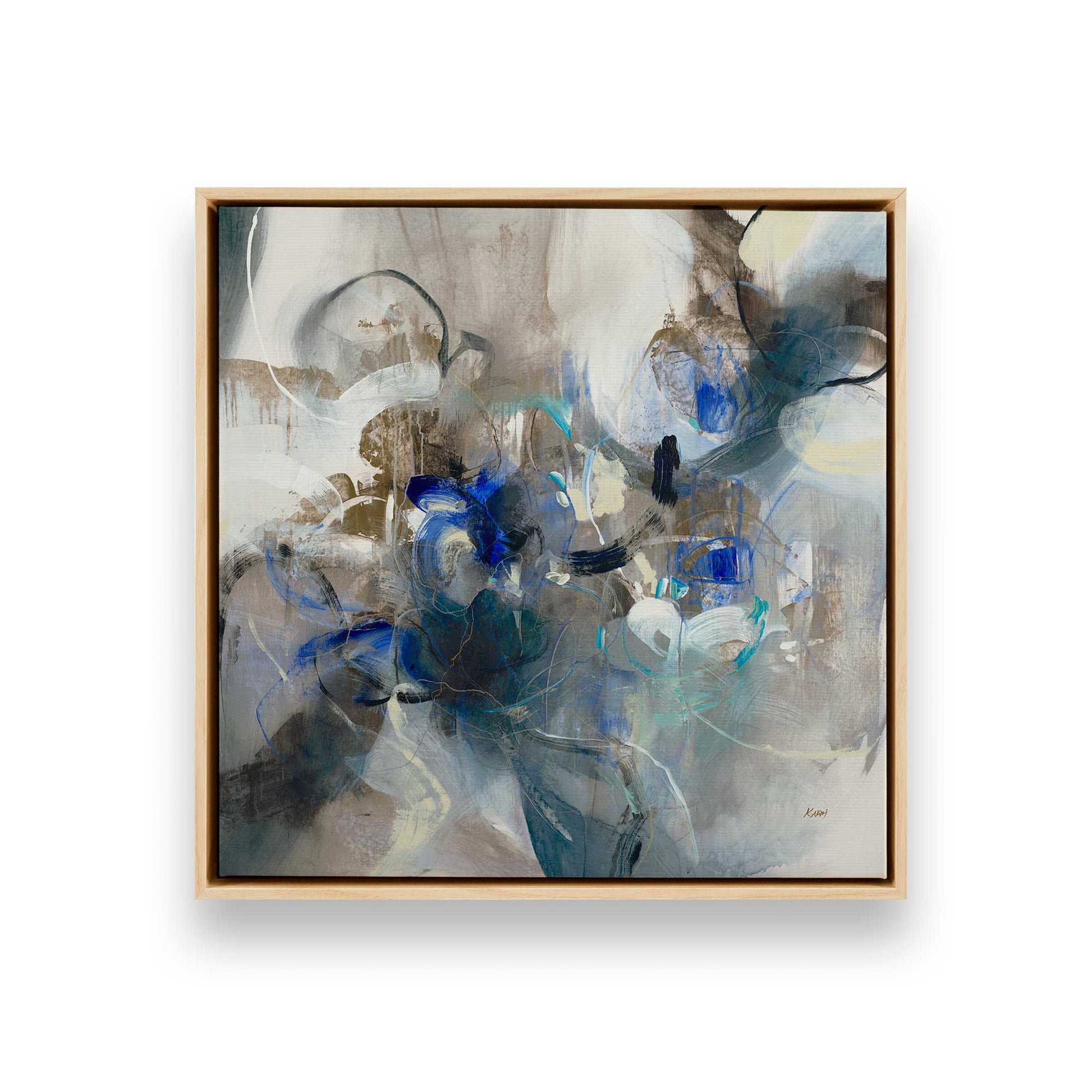 [Color:American Maple], Picture of art in a American Maple frame