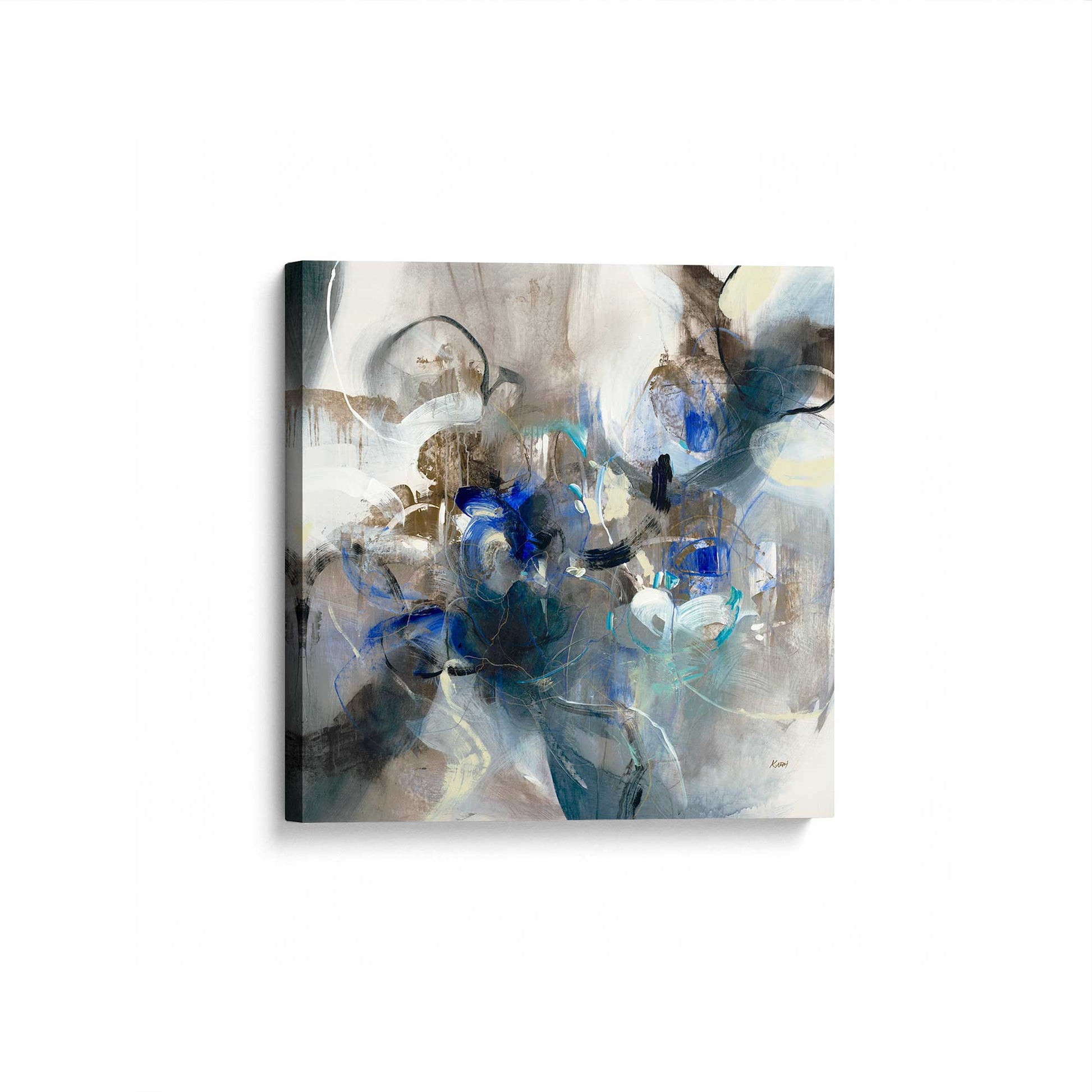 [Color:Stretched Canvas], Picture of art at an angle