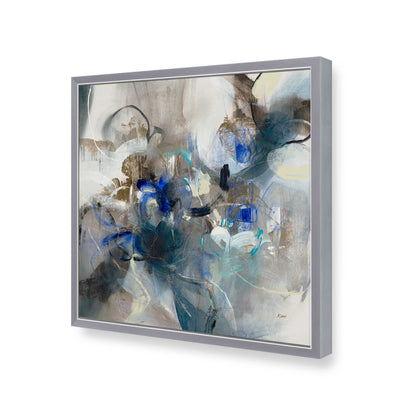 [Color:Polished Chrome], Picture of art in a Polished Chrome frame of the corner
