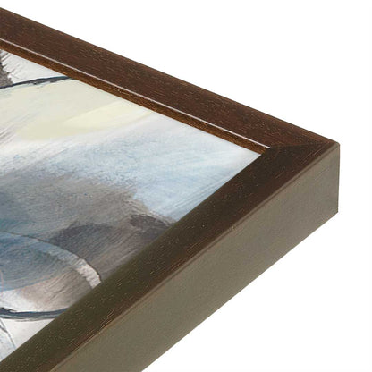 [Color:Espresso], Picture of art in a Espresso frame at an angle