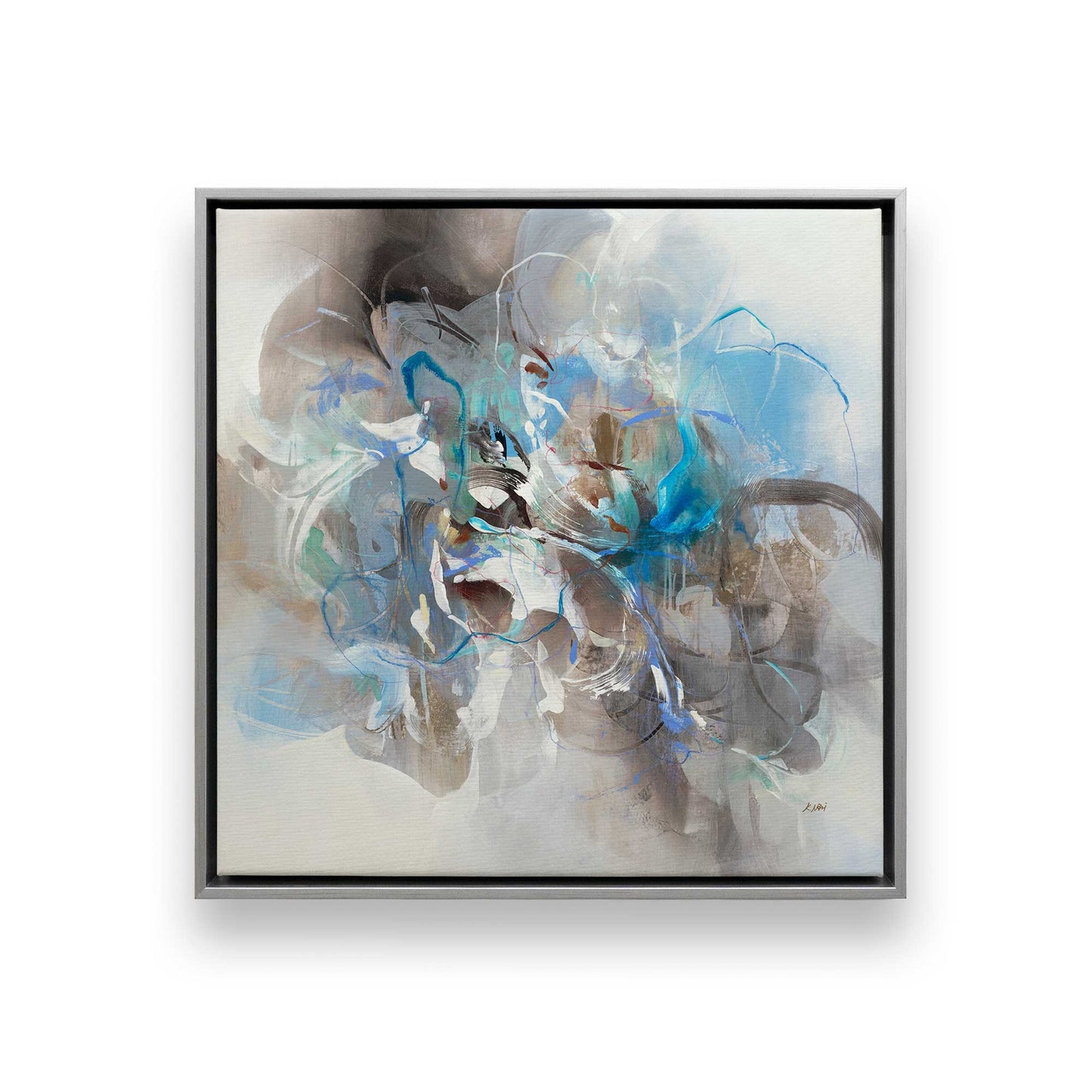 [Color:Polished Chrome], Picture of art in a Polished Chrome frame