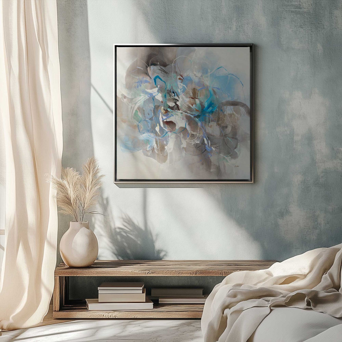 Picture of art in a room