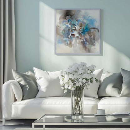 Picture of art in a room