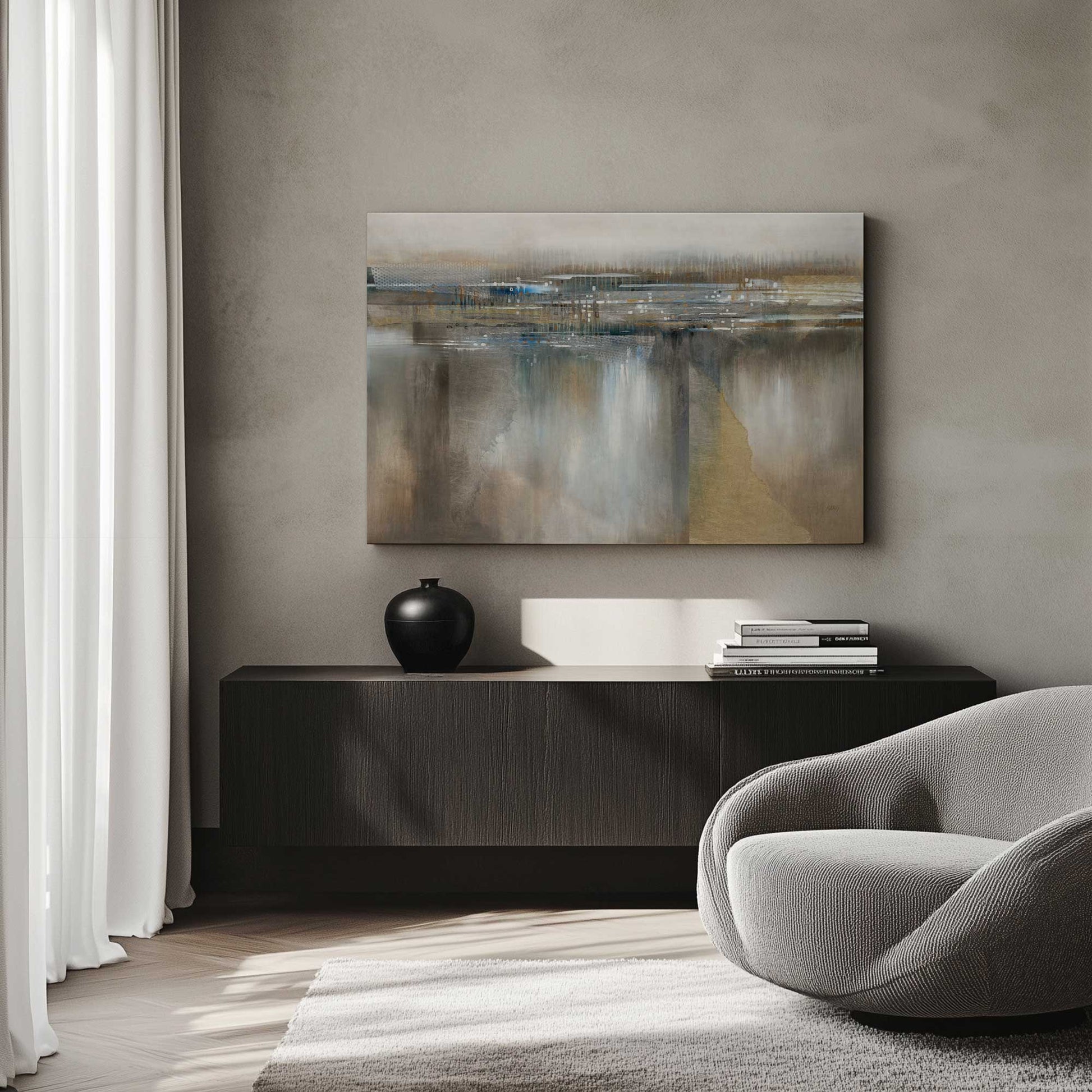 Picture of art in a room