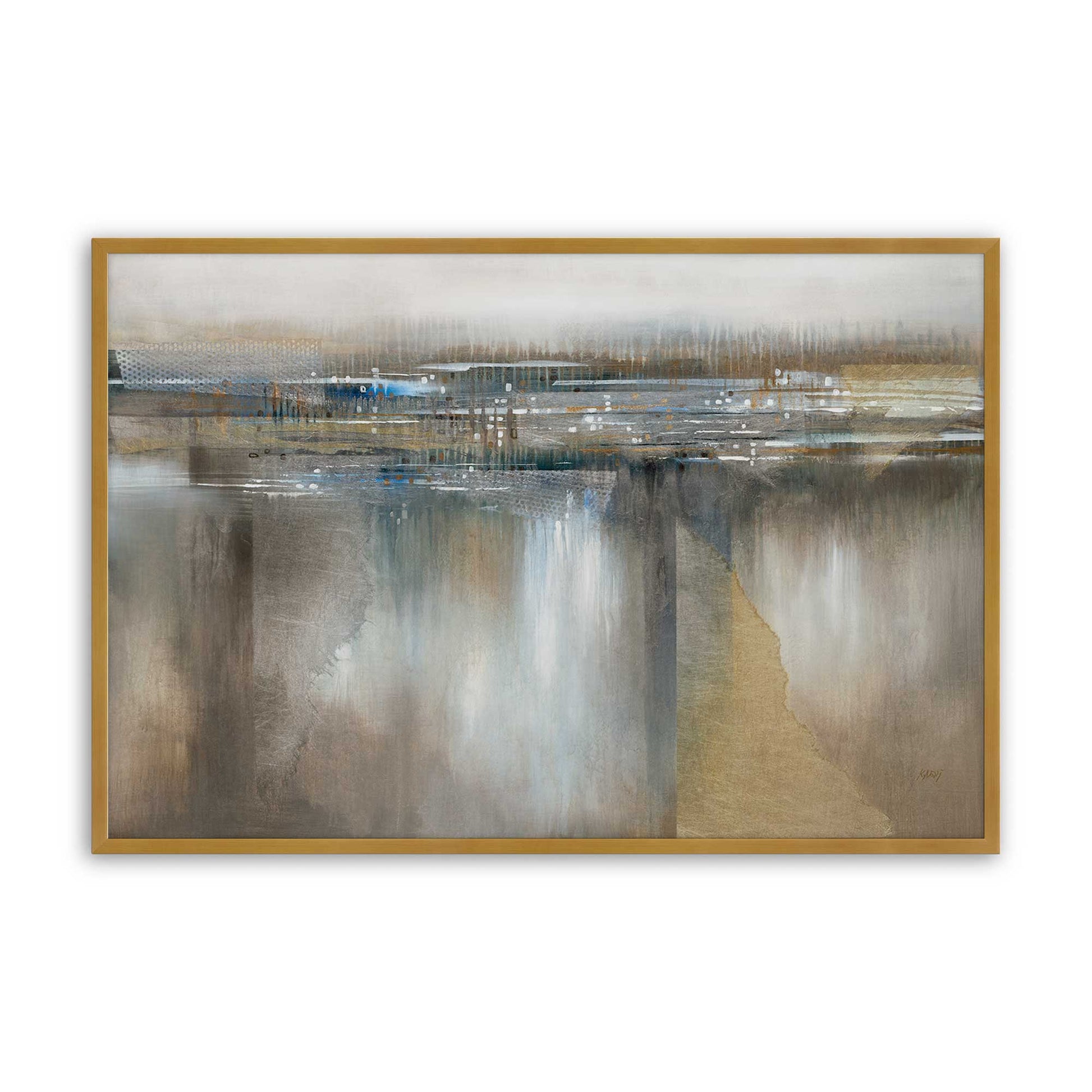 [Color:Polished Gold], Picture of art in a Polished Gold frame