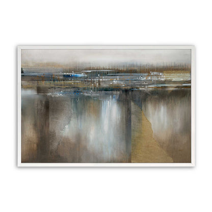 [Color:Opaque White], Picture of art in a Opaque White frame