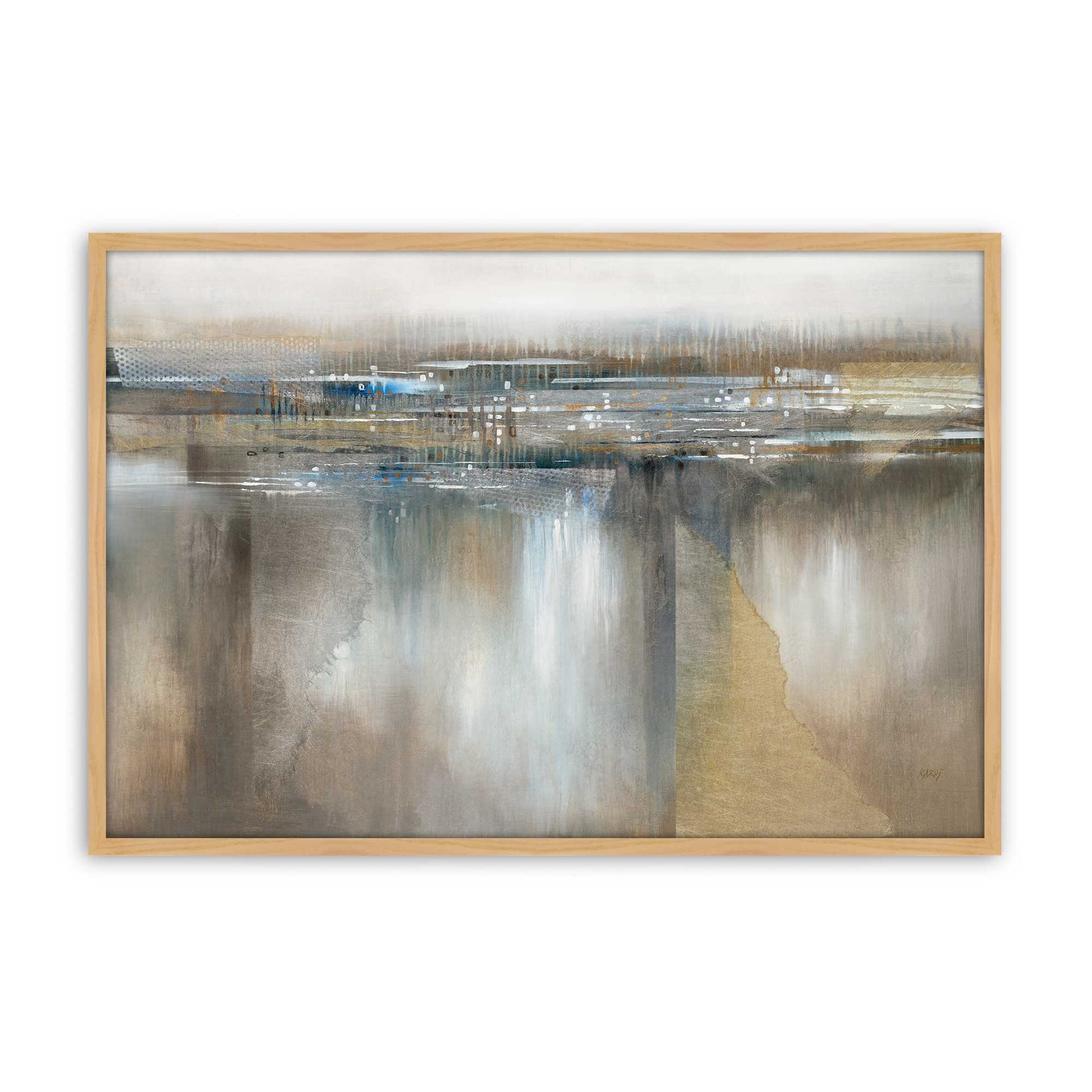 [Color:American Maple], Picture of art in a American Maple frame