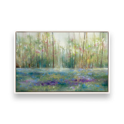 [Color:Opaque White], Picture of art in a White frame