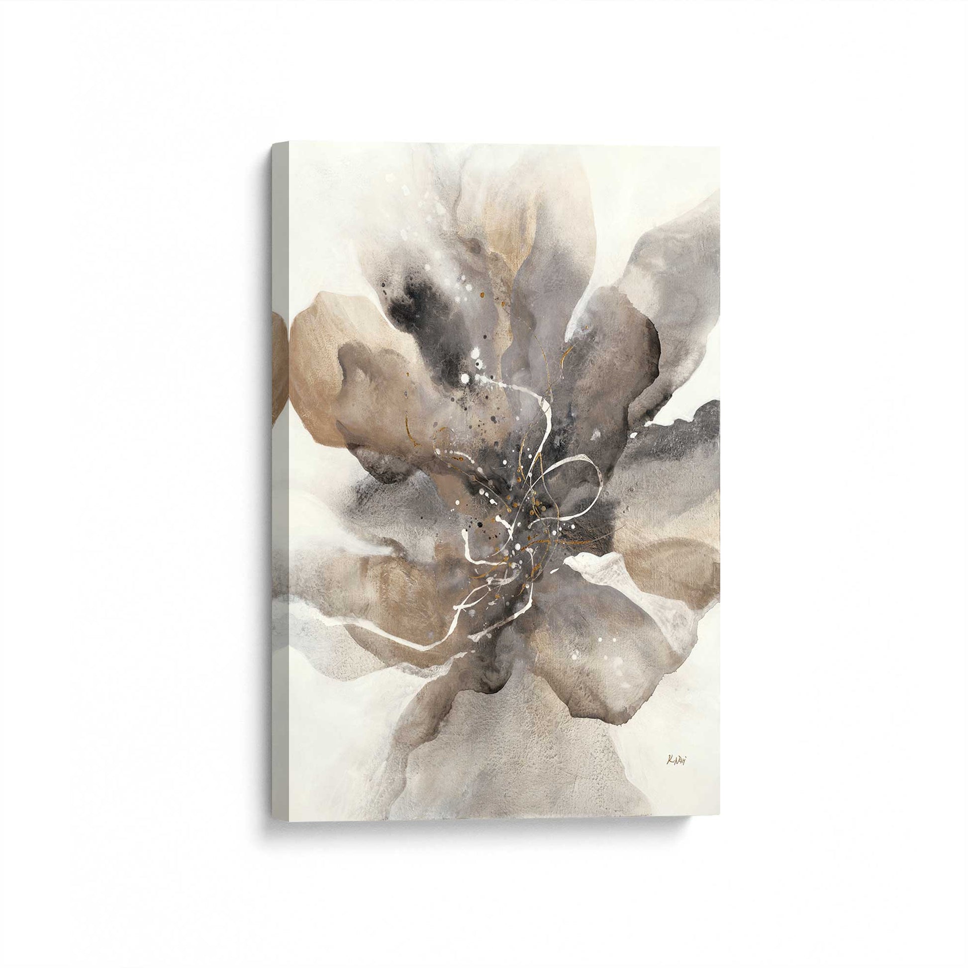 [Color:Stretched Canvas], Picture of art at an angle