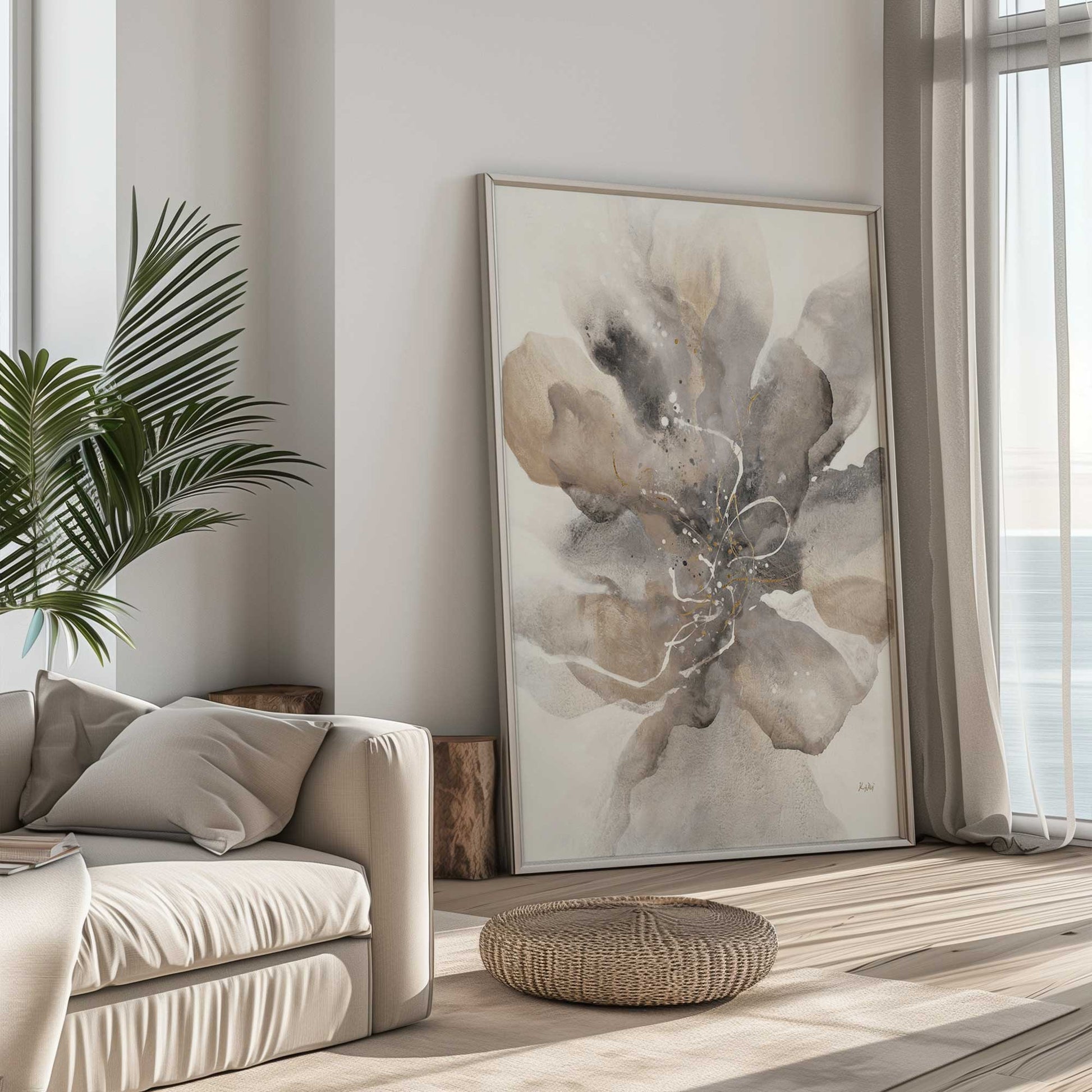 Picture of art in a room