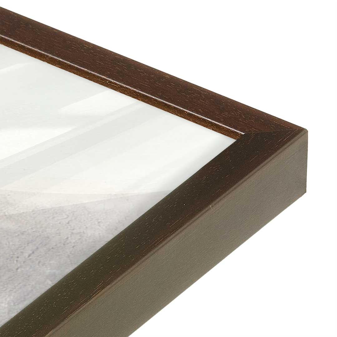 [Color:Belvinder Brown], Picture of art in a Belvinder Brown frame at an angle