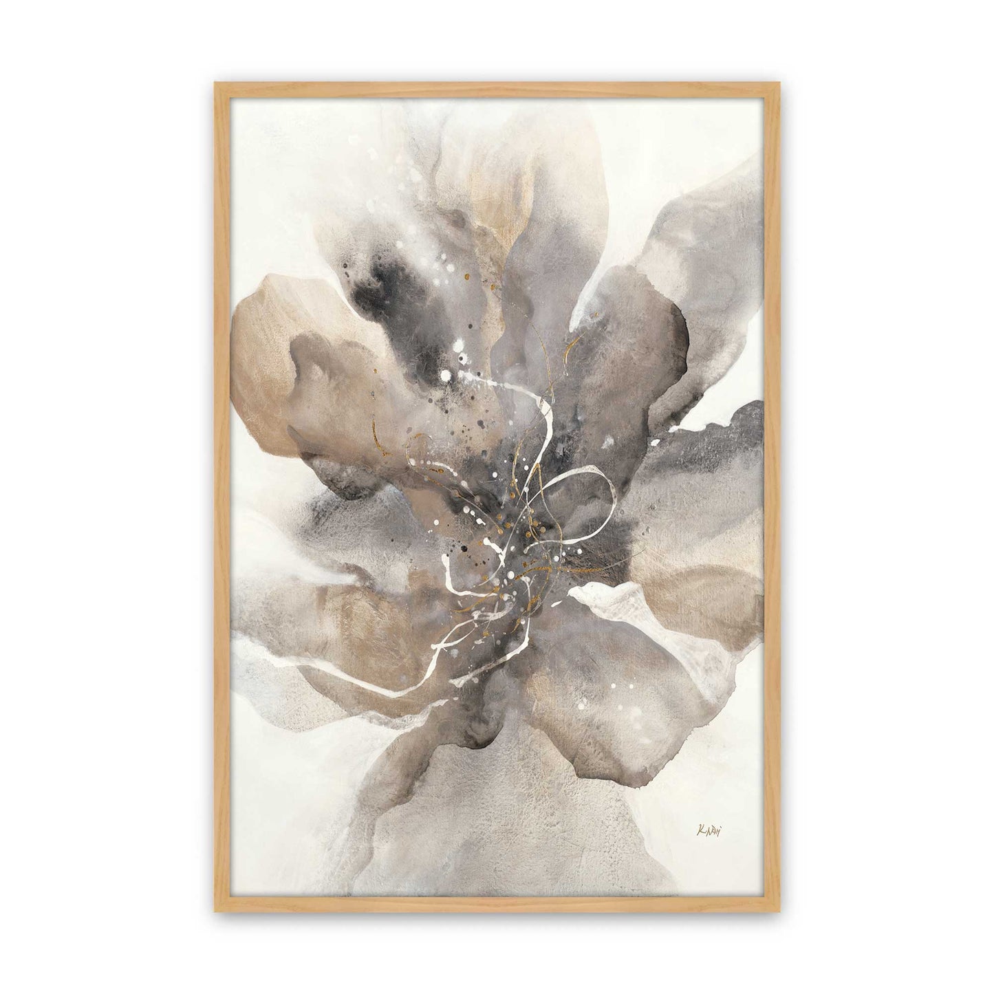 [Color:American Maple], Picture of art in a American Maple frame