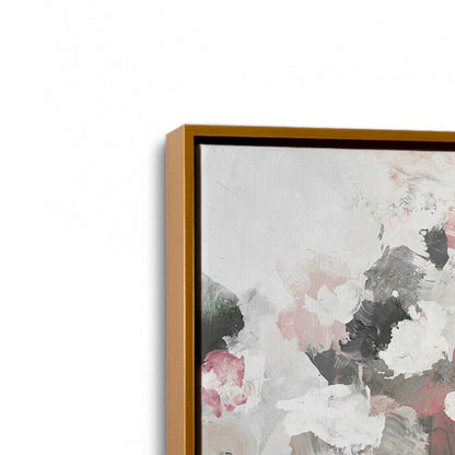 [Color:Polished Gold], Picture of art in a Polished Gold frame at an angle