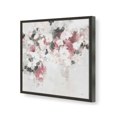 [Color:Satin Black], Picture of art in a Satin Black frame of the corner