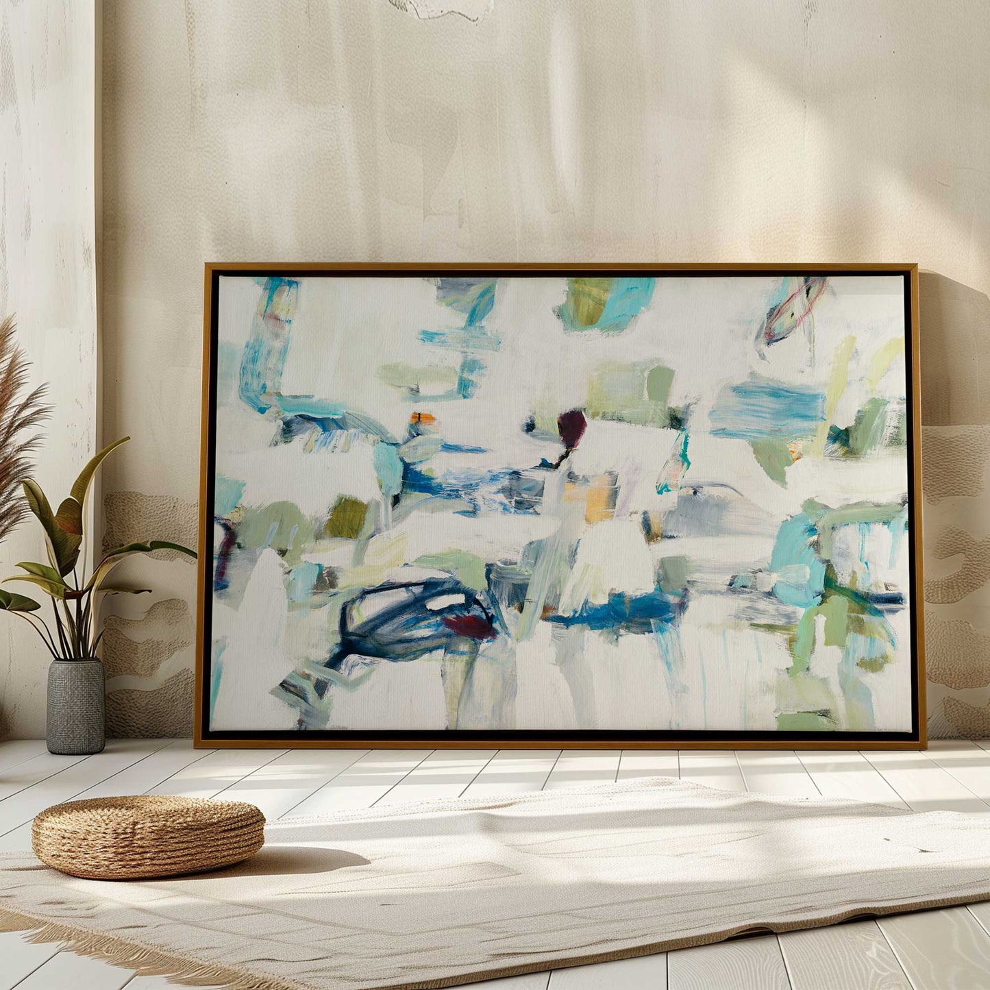 Picture of art in a room