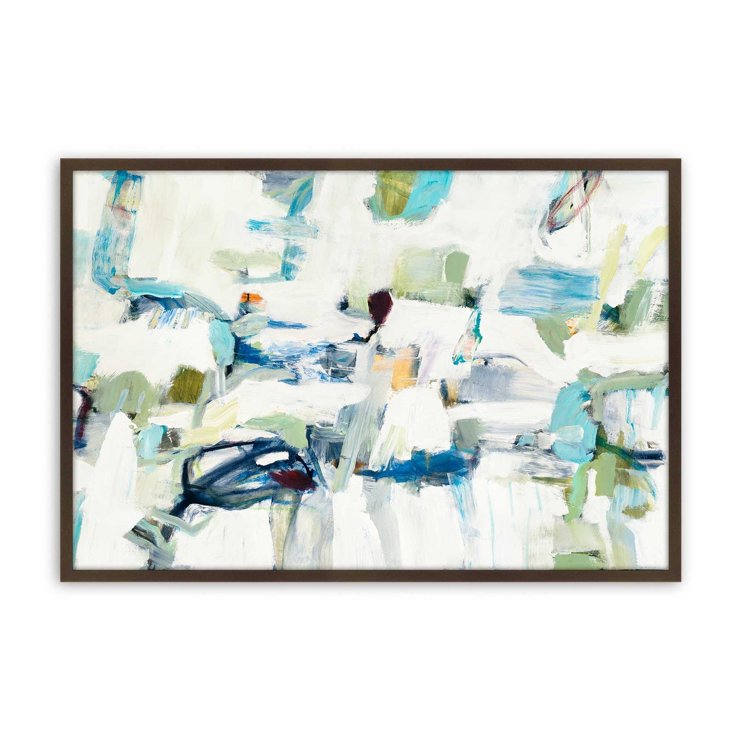 [Color:Belvinder Brown], Picture of art in a Belvinder Brown frame