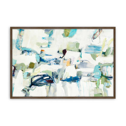 [Color:Walnut], Picture of art in a Walnut frame