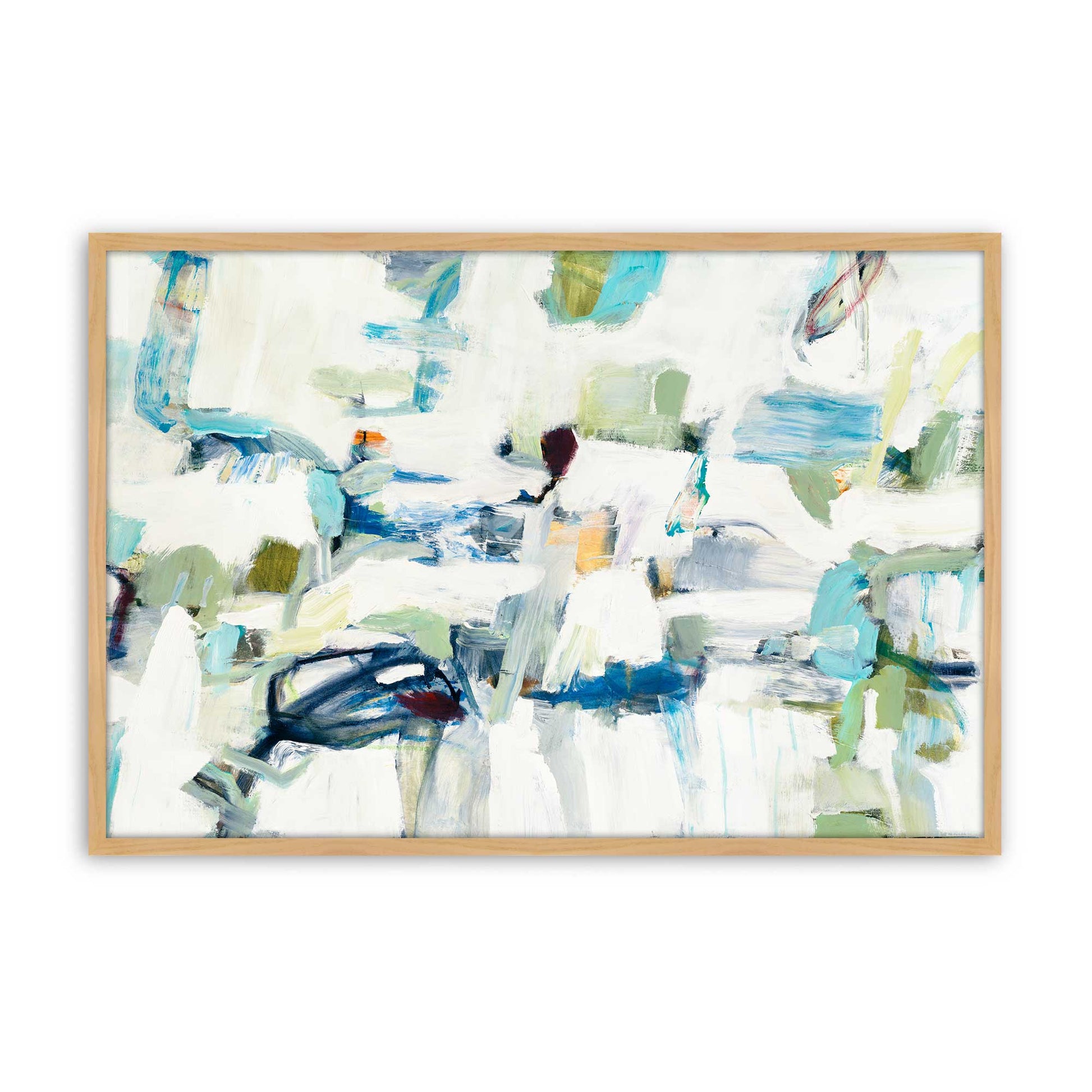 [Color:American Maple], Picture of art in a American Maple frame