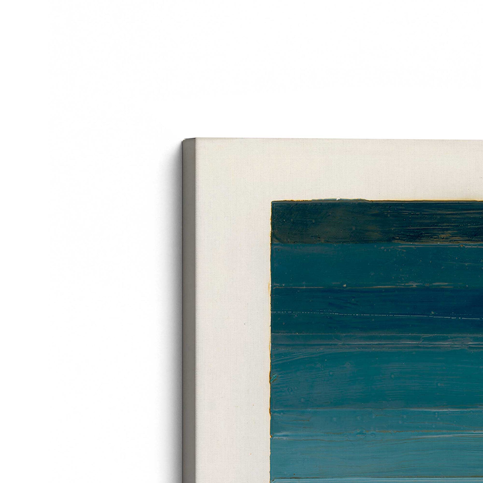[Color:Stretched Canvas], Picture of the corner of the art