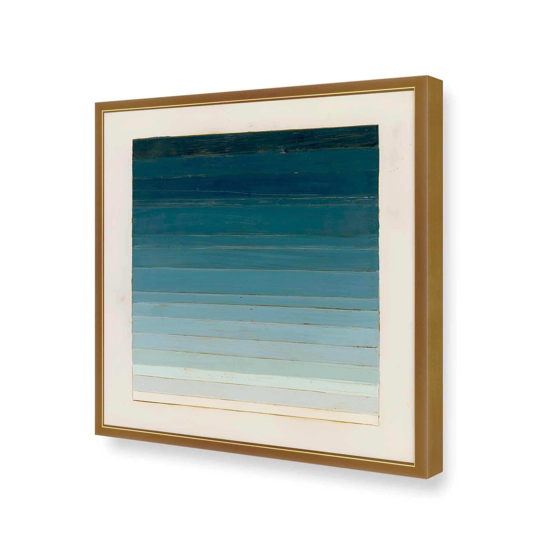[Color:Polished Gold], Picture of art in a Polished Gold frame of the corner